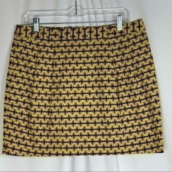 Nordstrom Club Monaco Pleated Front Career Office Skirt NWOT‎ Size 12 - Picture 2 of 9